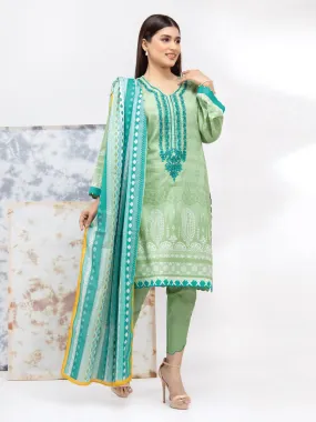 ACE Galleria Embroidered Lawn Unstitched 3Pc Suit A-WU3PS22-056