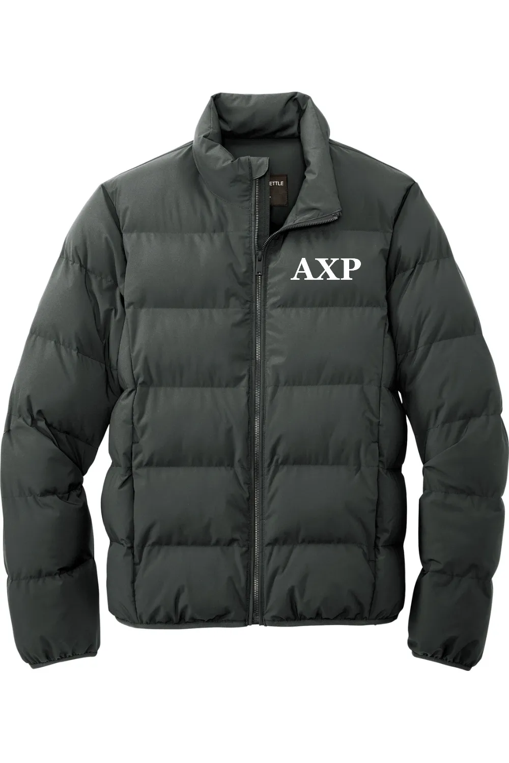 Alpha Chi Rho - Puffy Jacket - White Embroidered Letters