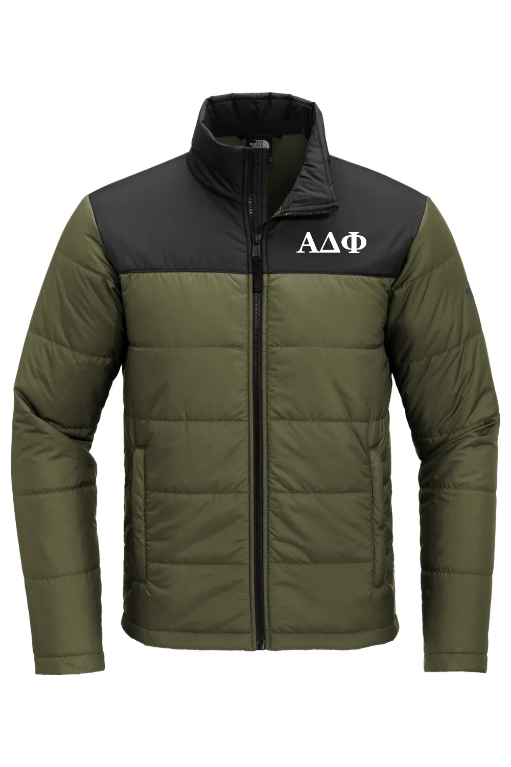 Alpha Delta Phi - North Face Everyday Insulated Jacket - White Embroidered Letters