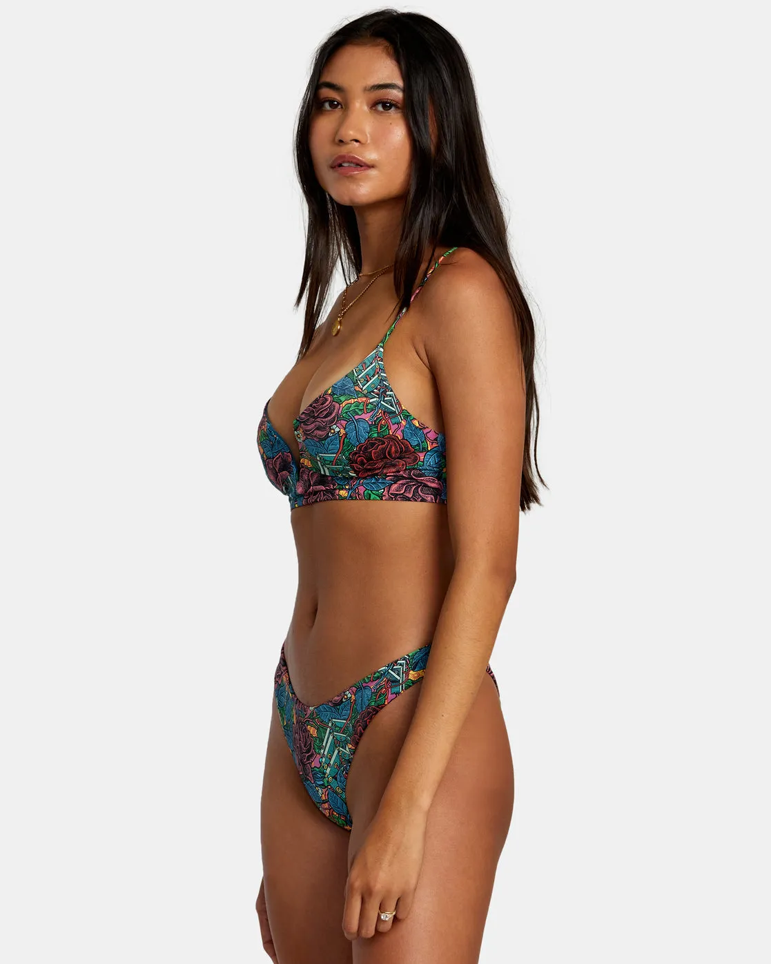 Ander V-Wire Crop Bikini Top - Multi