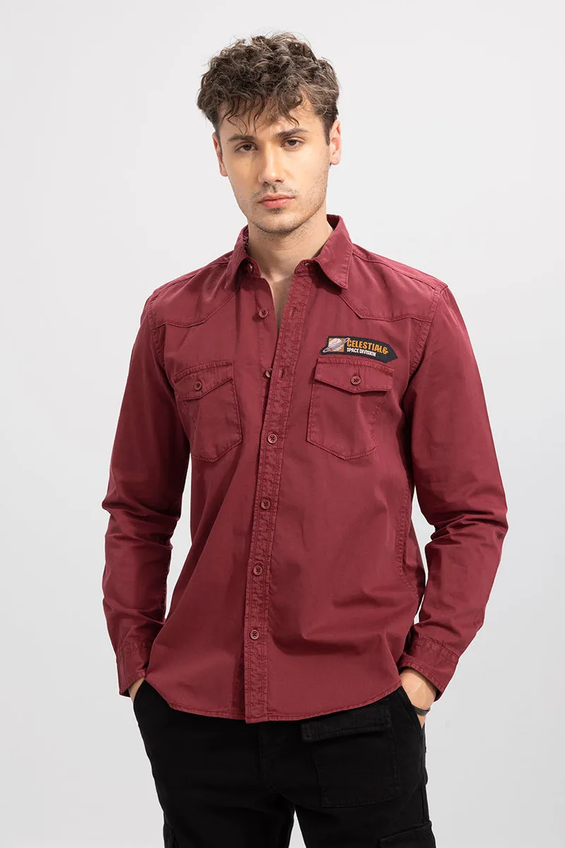 Aplique Cargo Red Shirt