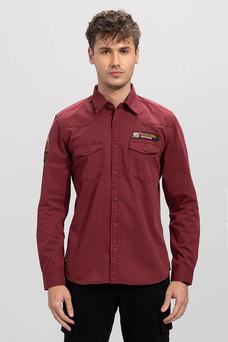 Aplique Cargo Red Shirt