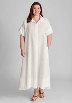 Artful Shirtdress - Linen Dress