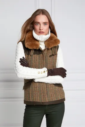 Aviator Gilet (Hailes Green Tweed)