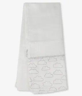 Baby Bath Towel – Cloudy Theme