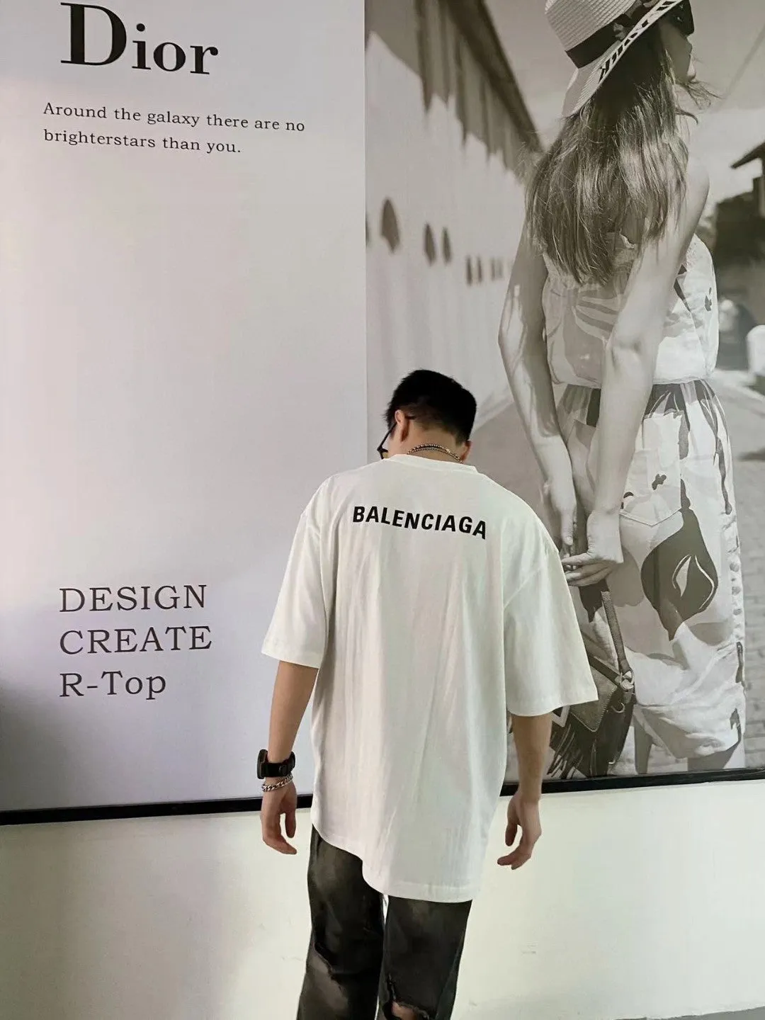 Balenciaga T-Shirt - Barcode Graphic