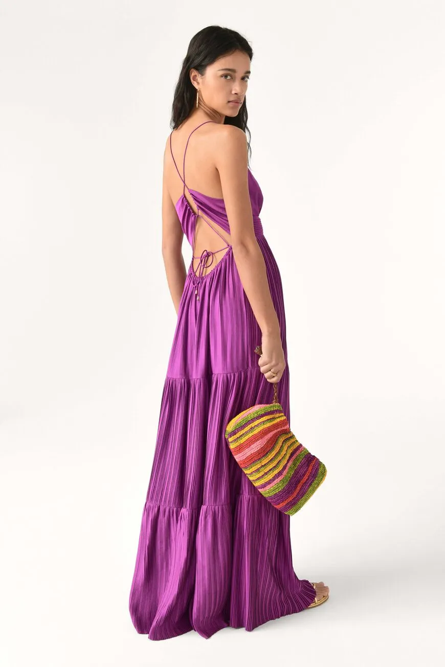 Bash Paris WASTA Dress in Violet