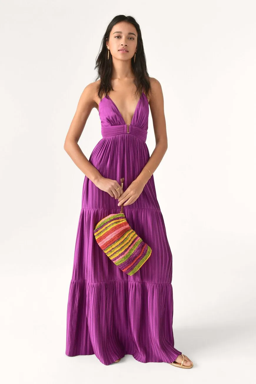 Bash Paris WASTA Dress in Violet