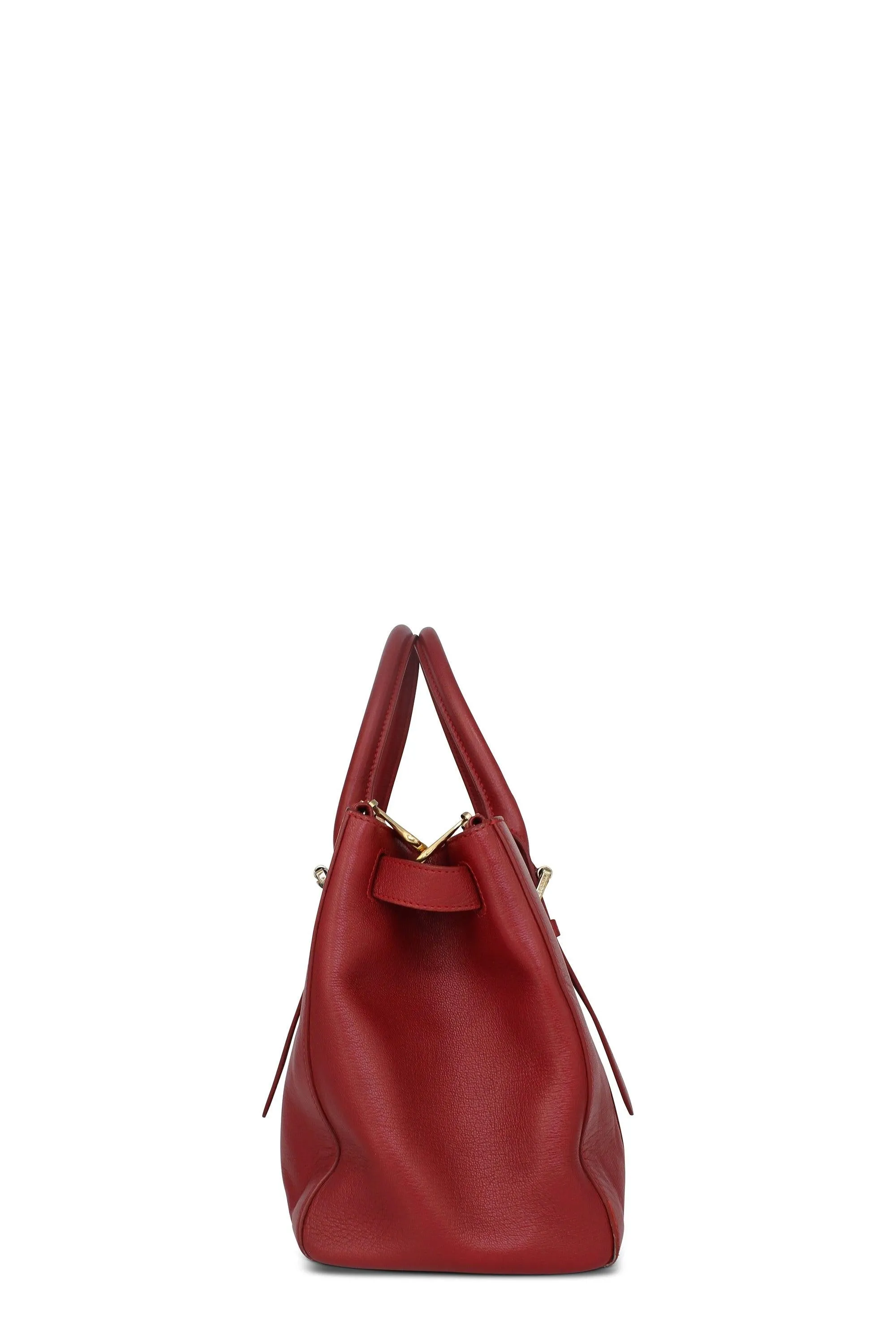 Bayswater Double Zip Tote Red