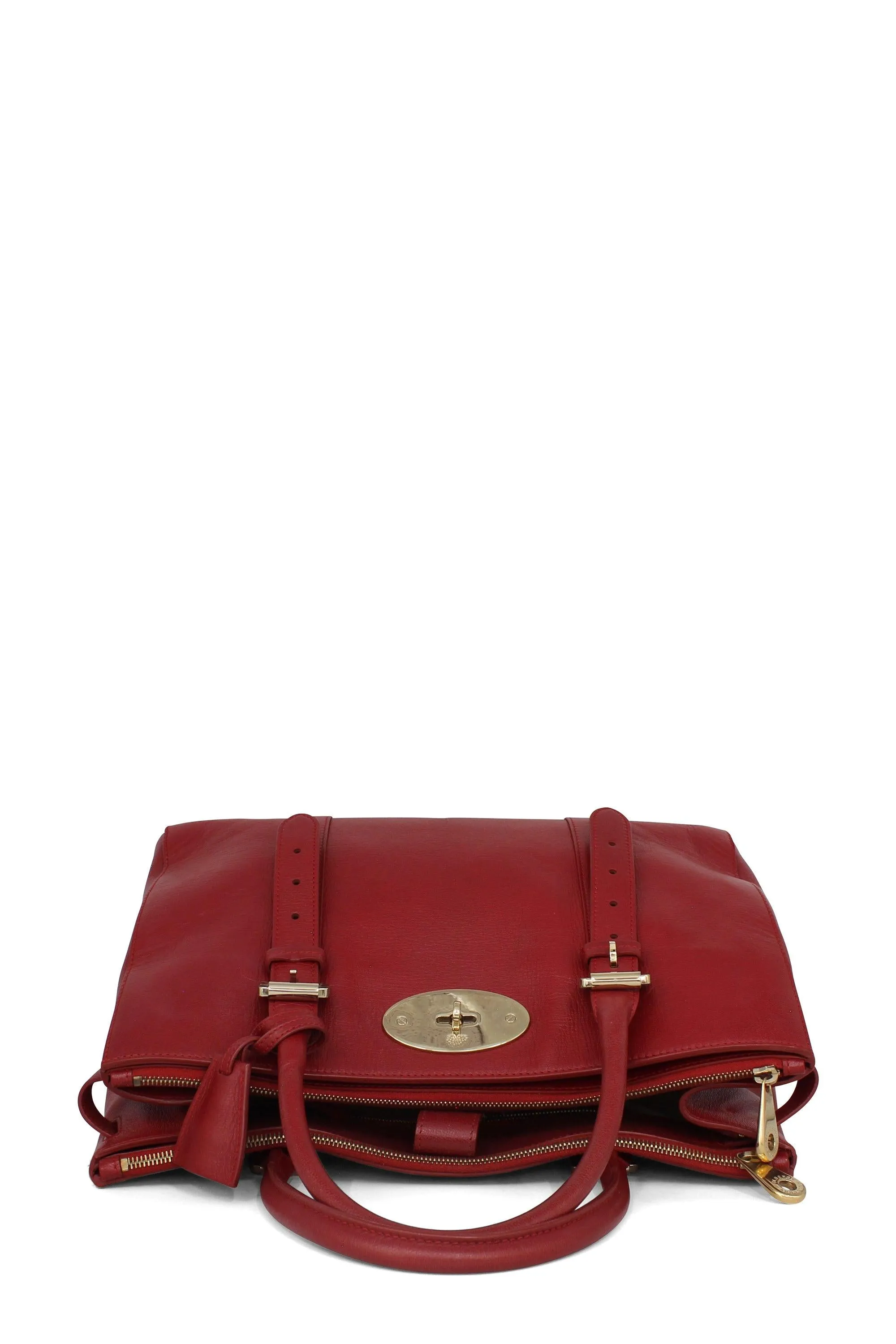 Bayswater Double Zip Tote Red