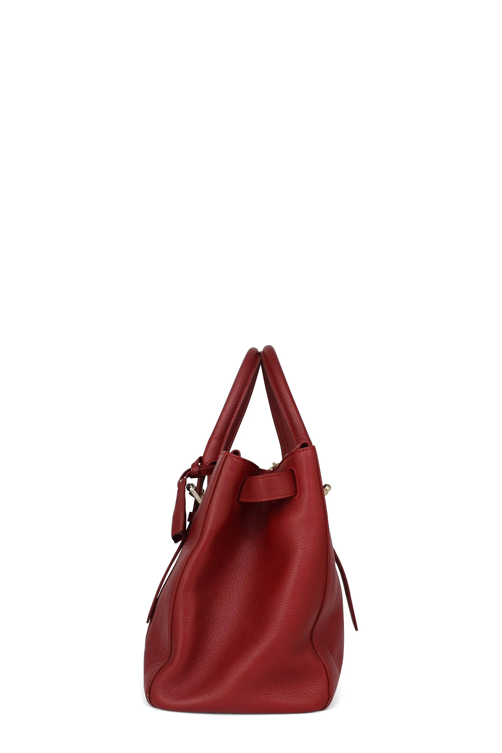 Bayswater Double Zip Tote Red