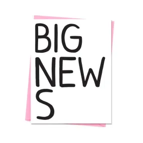 'Big News' Card