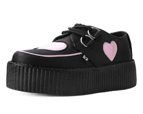 Black & Pink Heart TUKskin Viva Mondo Creeper