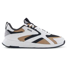 Boss Titanium Runner thly Trainers - Open Beige