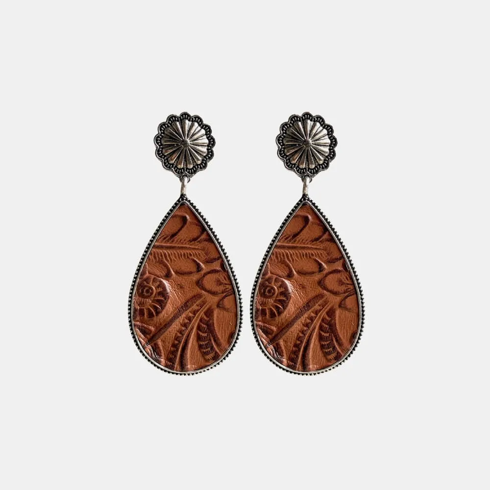 Country Home Teardrop Earrings