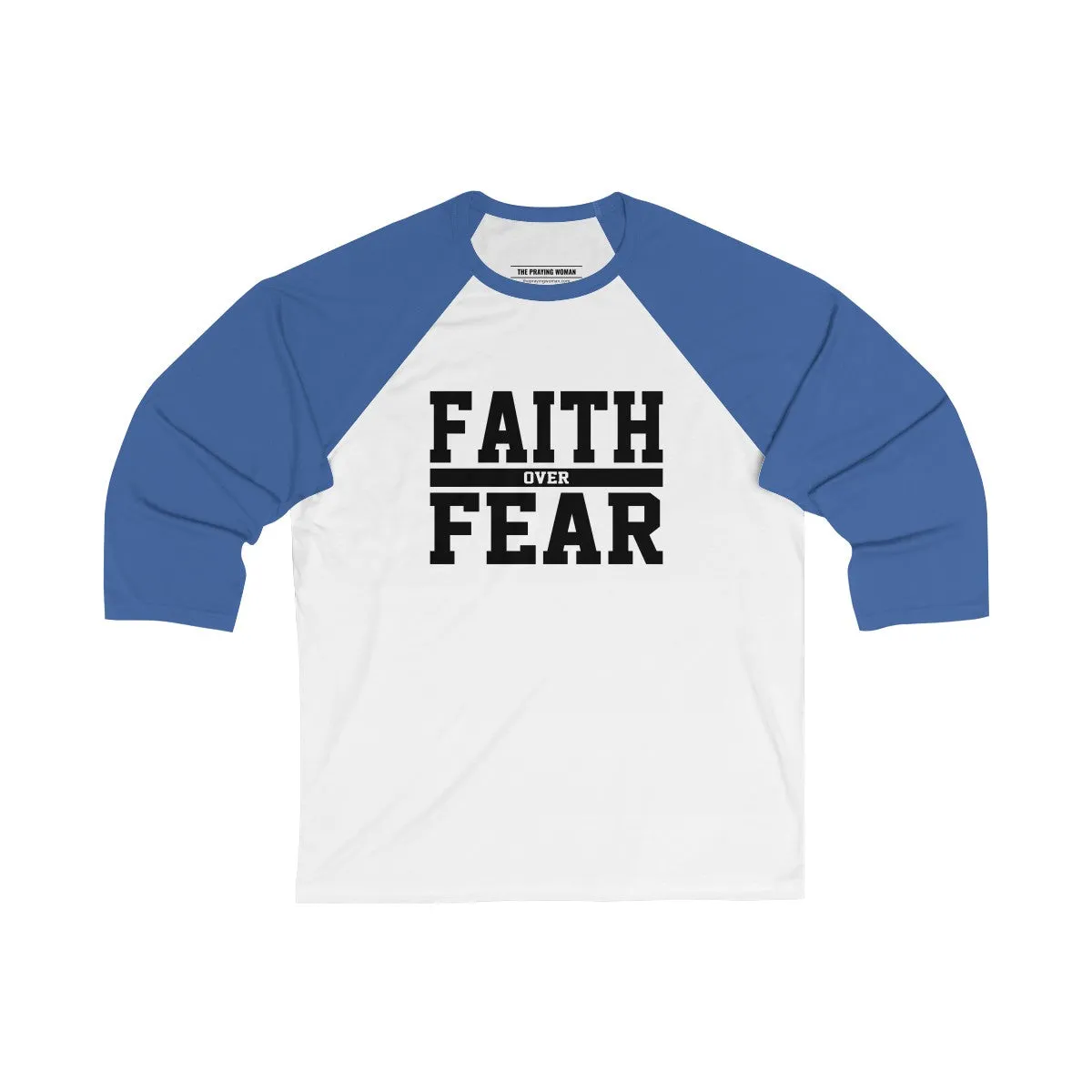 Faith Over Fear Baseball Tee