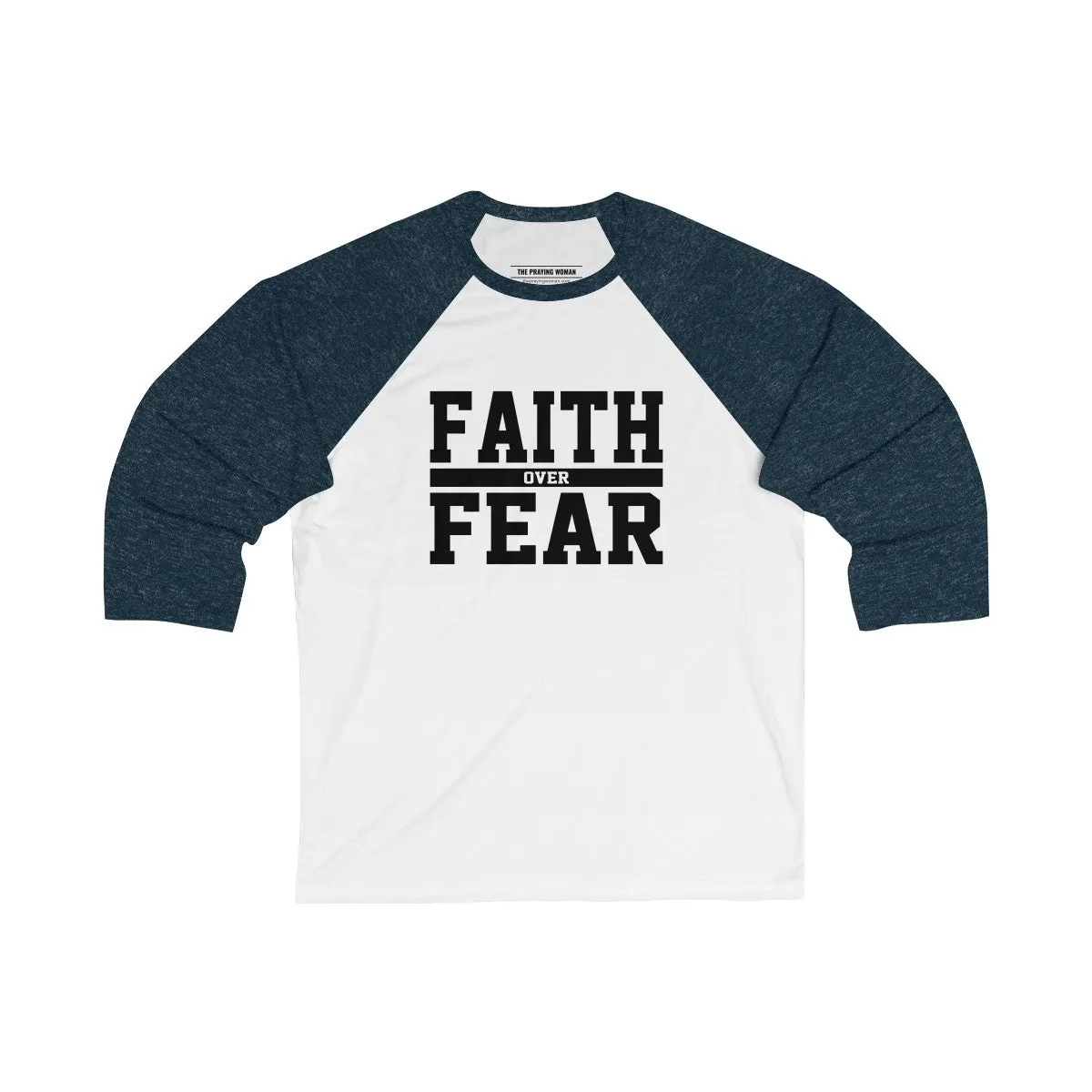 Faith Over Fear Baseball Tee