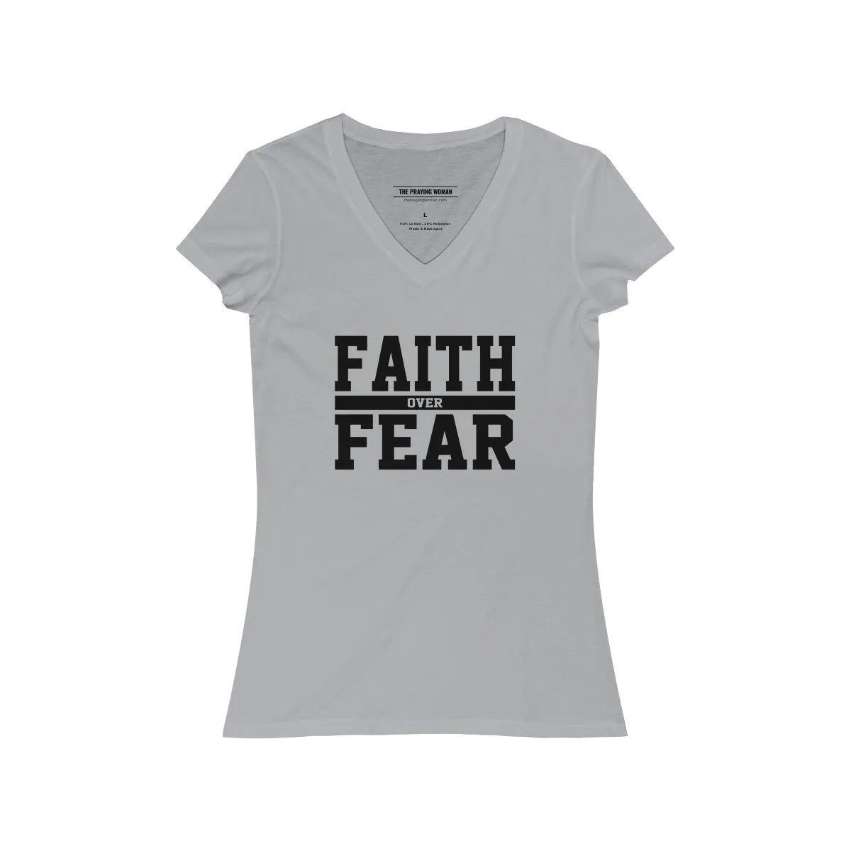 Faith Over Fear V-Neck Tee