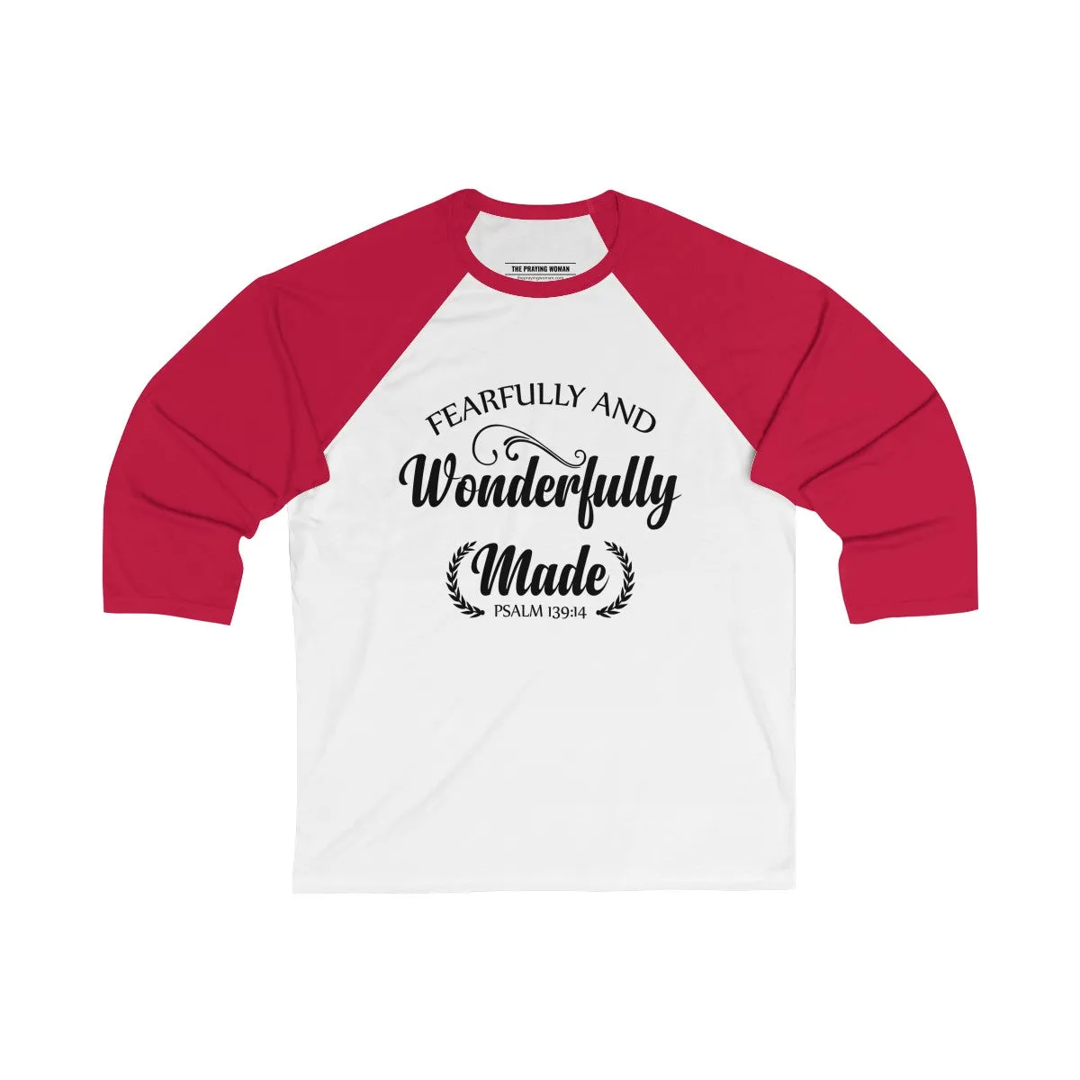 Fearfully and Wonderfully Made Baseball Tee