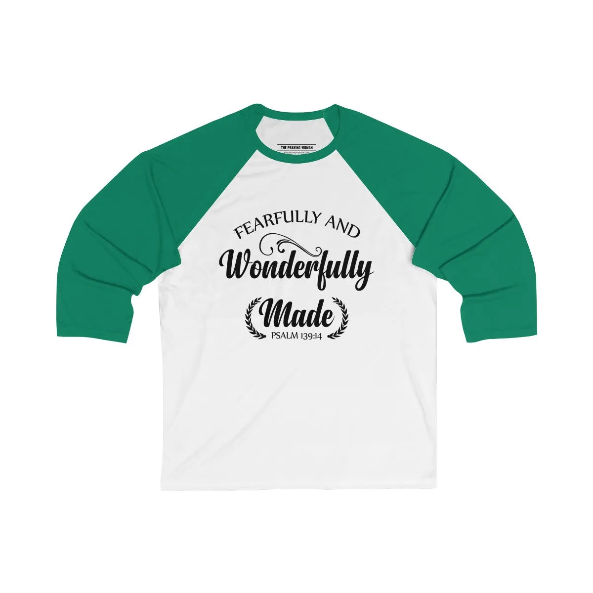 Fearfully and Wonderfully Made Baseball Tee