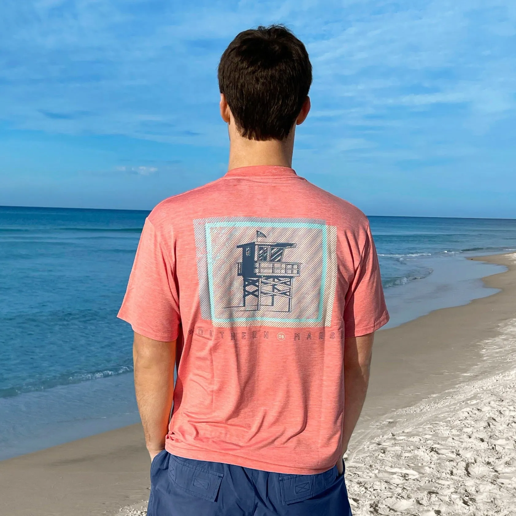 FieldTec™ Heathered Performance Tee - On Guard