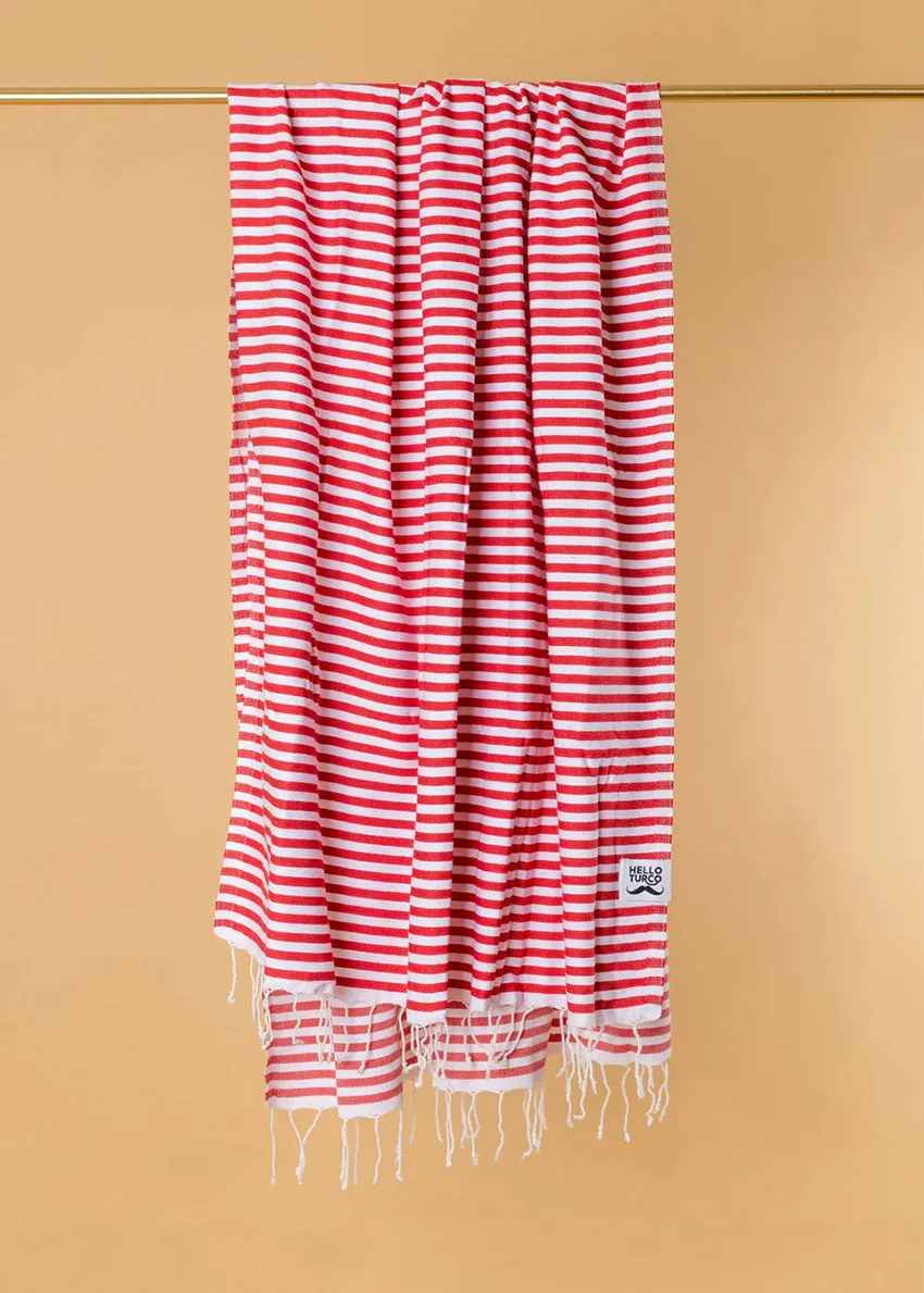 French Red Towel