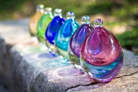 Glass Keepsake Urn for Cremation Ashes of People or Pets