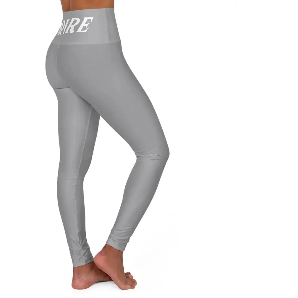 High Waisted Yoga Pants " INSPIRE "