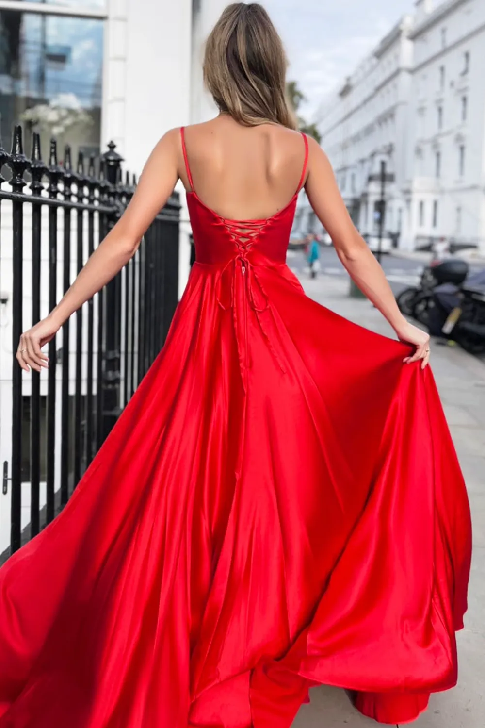 JP122 Gown by Jadore - Red