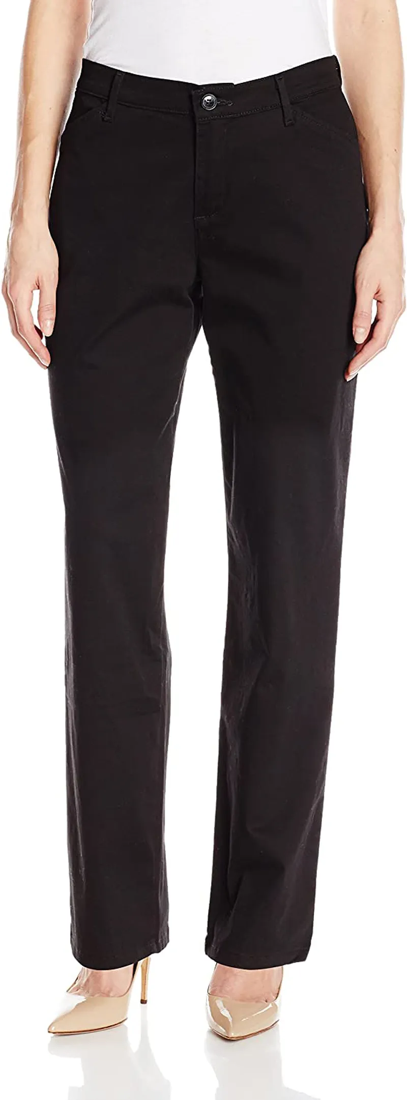 LEE Women’s Petite Relaxed Fit All Day Straight Leg Pant