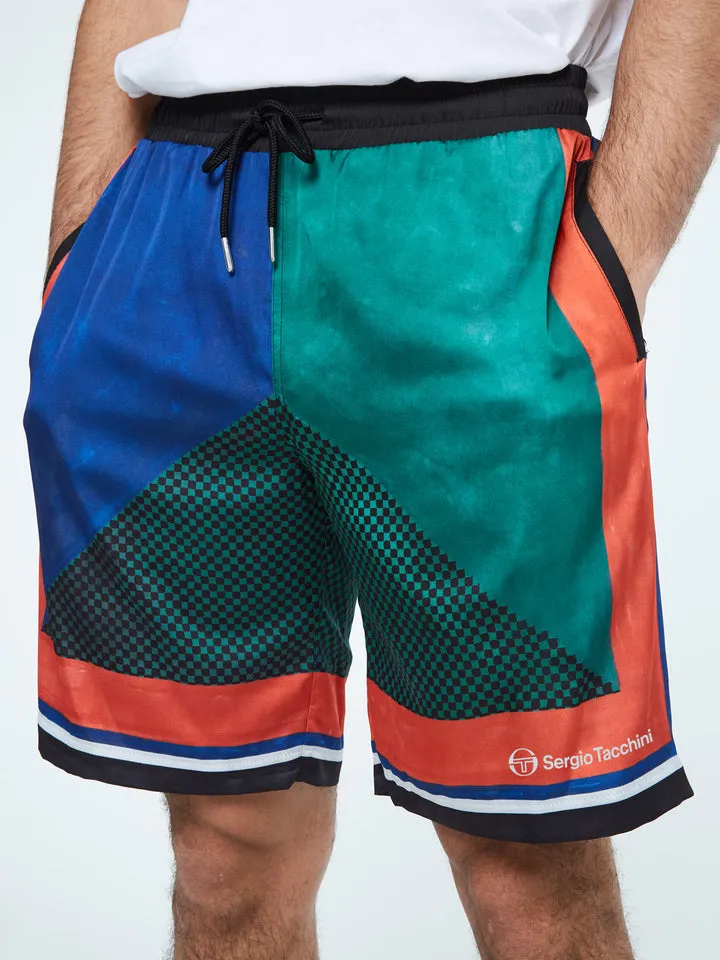 MONTE CARLO SHORTS BLACK/MULTI