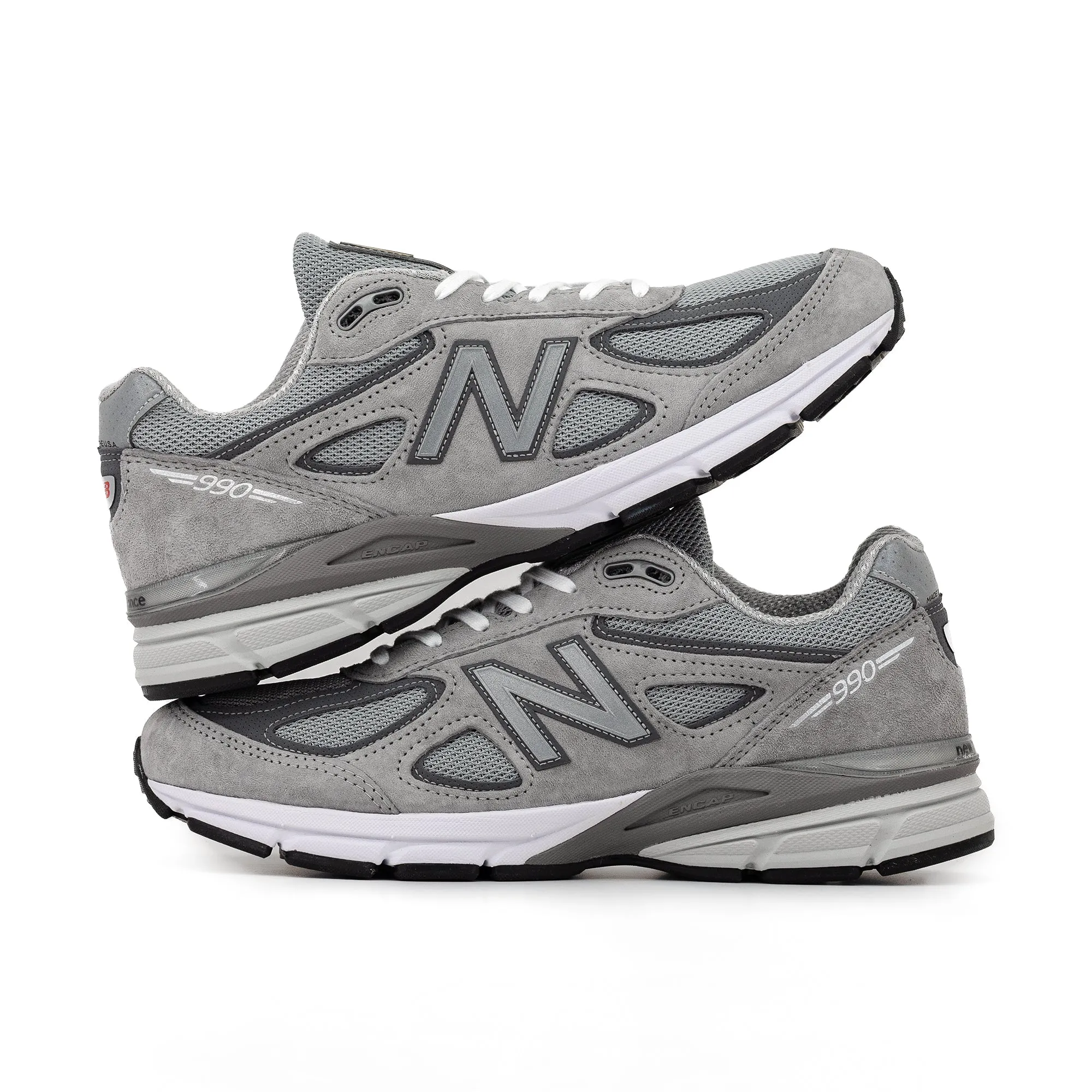 New Balance Made in USA 990v4 Grey U990GR4