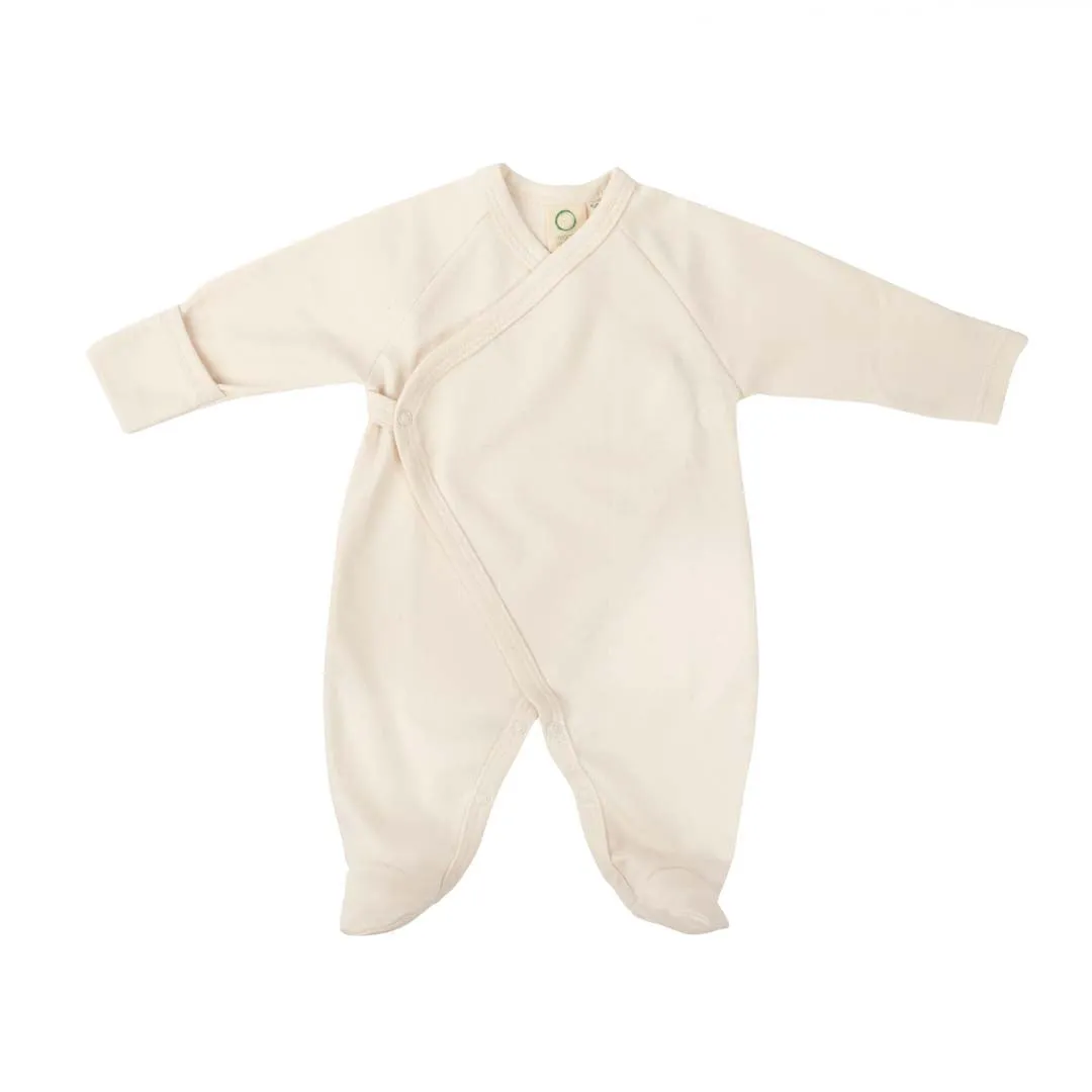 Organic Cotton Sleepsuit Fold with Feet