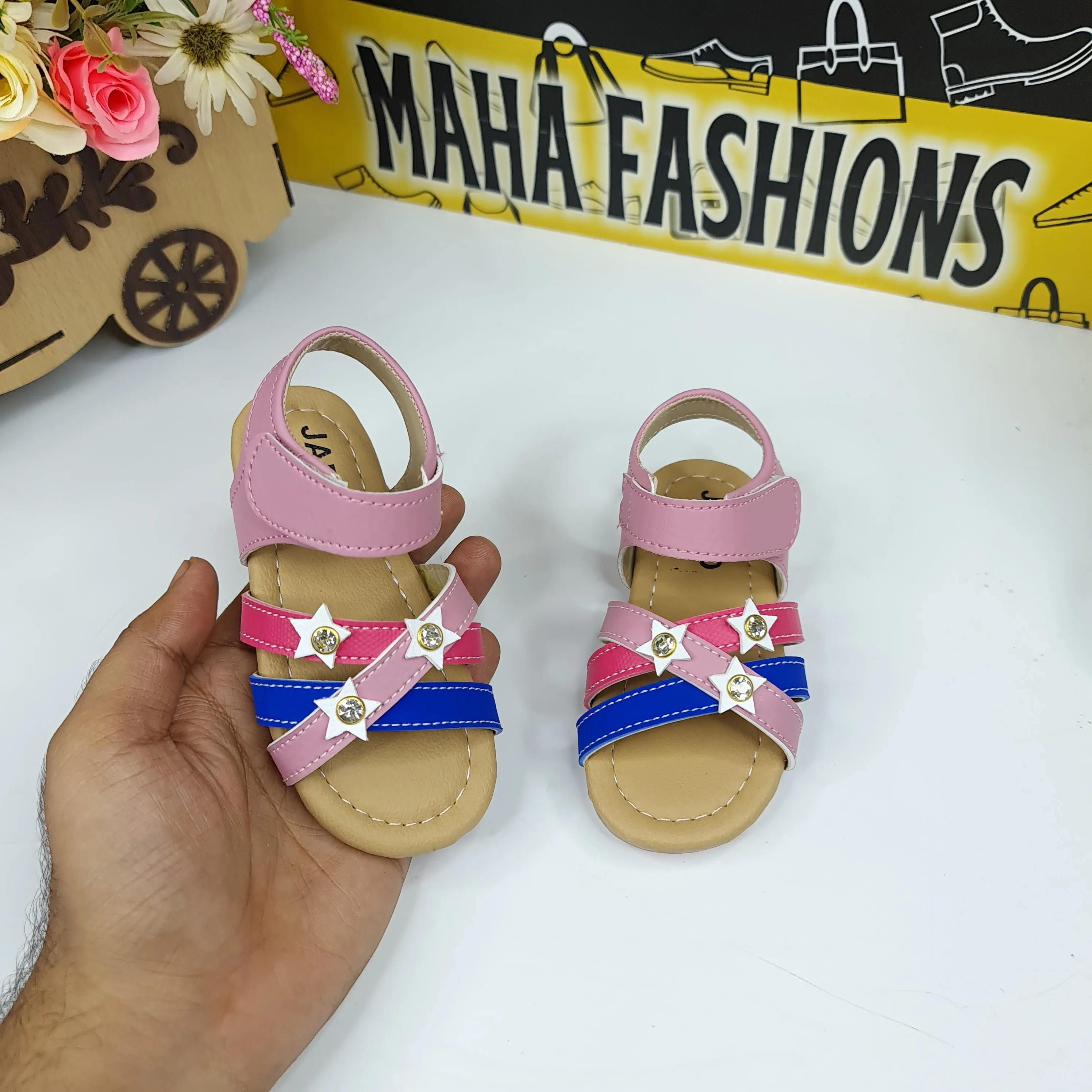 Pink Kids Sandals