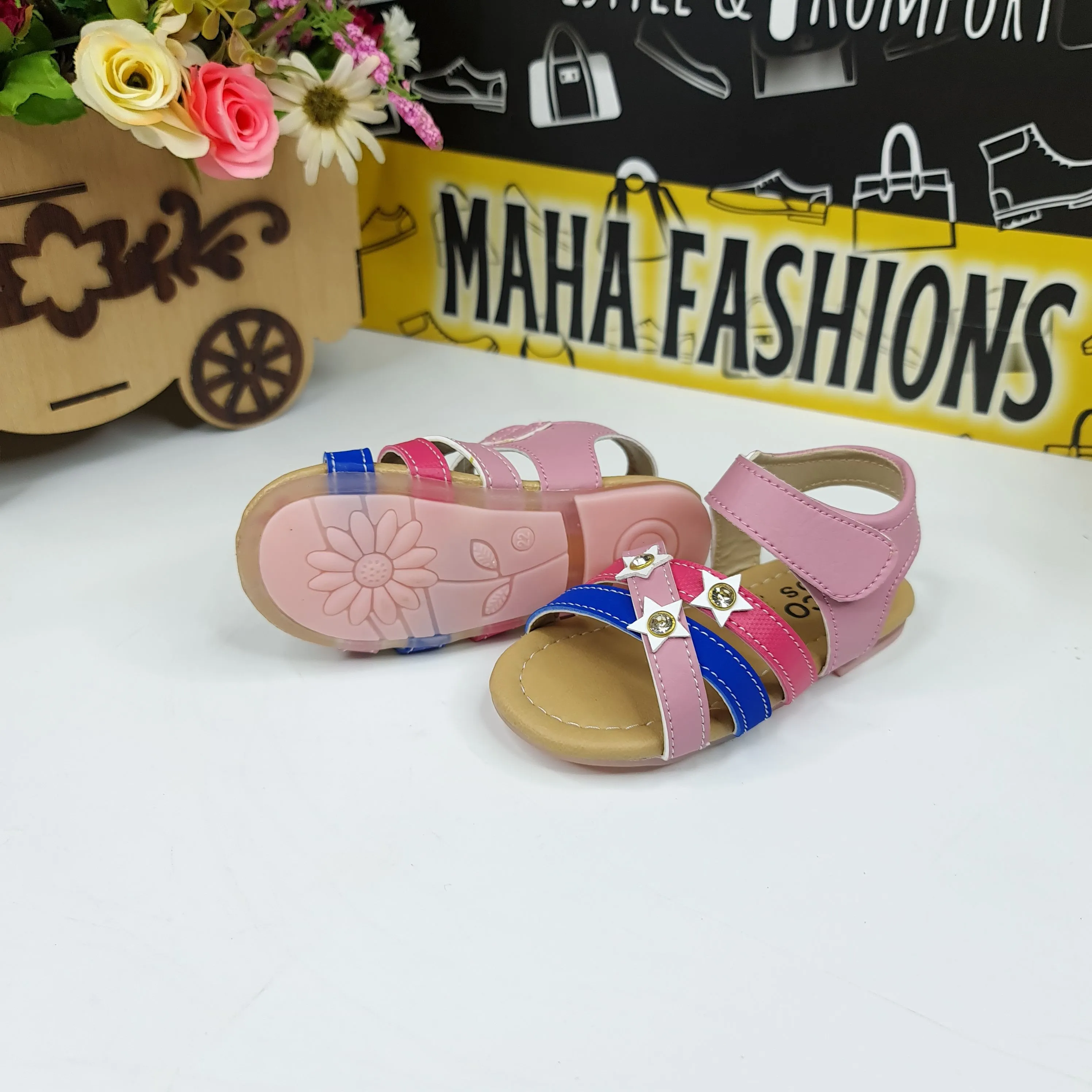 Pink Kids Sandals