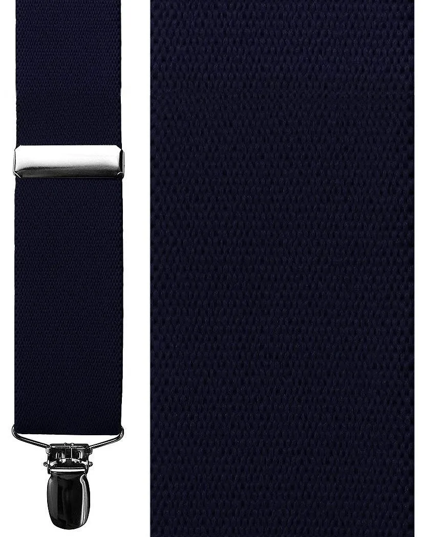 "Catania" Navy Suspenders