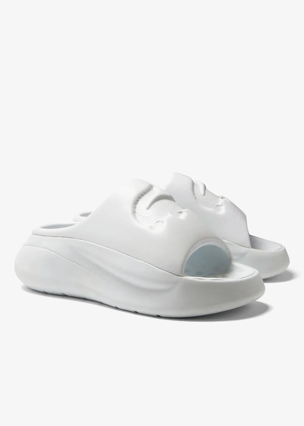 Serve slide 3.0 Lacoste blanc