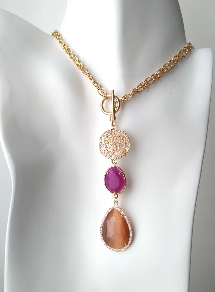 Sinamay v1 Two Way Necklace