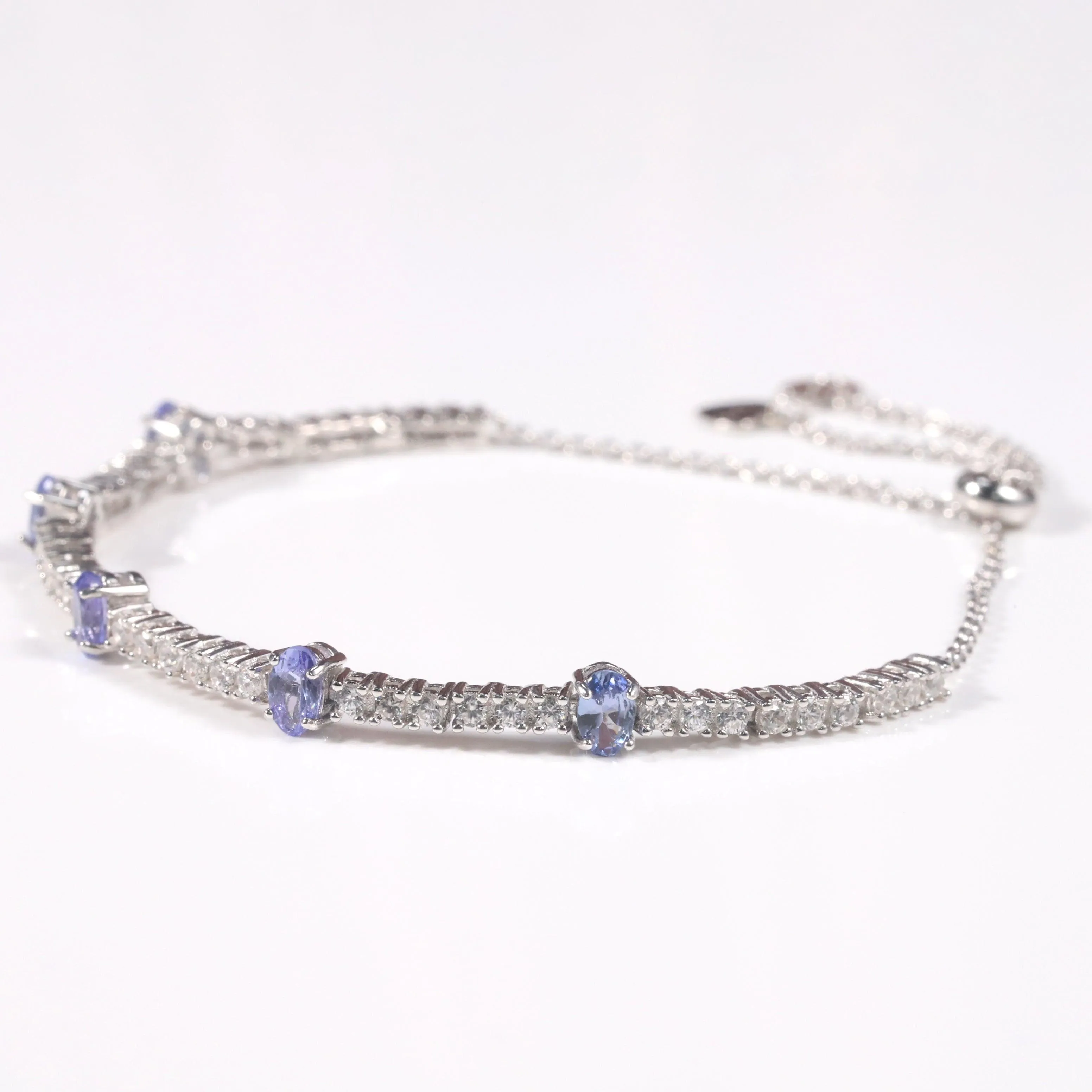 Tanzanite Adjustable Bracelet