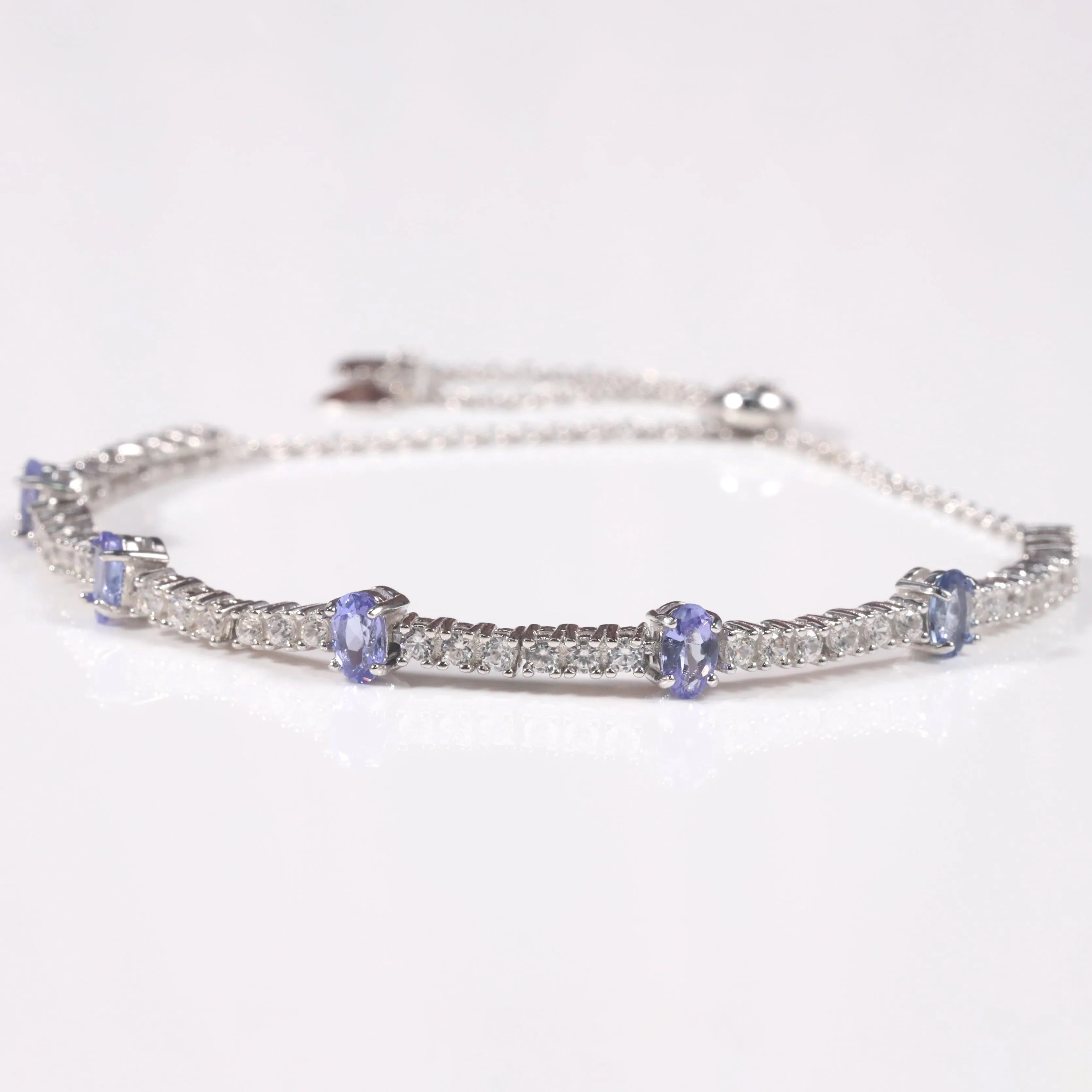 Tanzanite Adjustable Bracelet