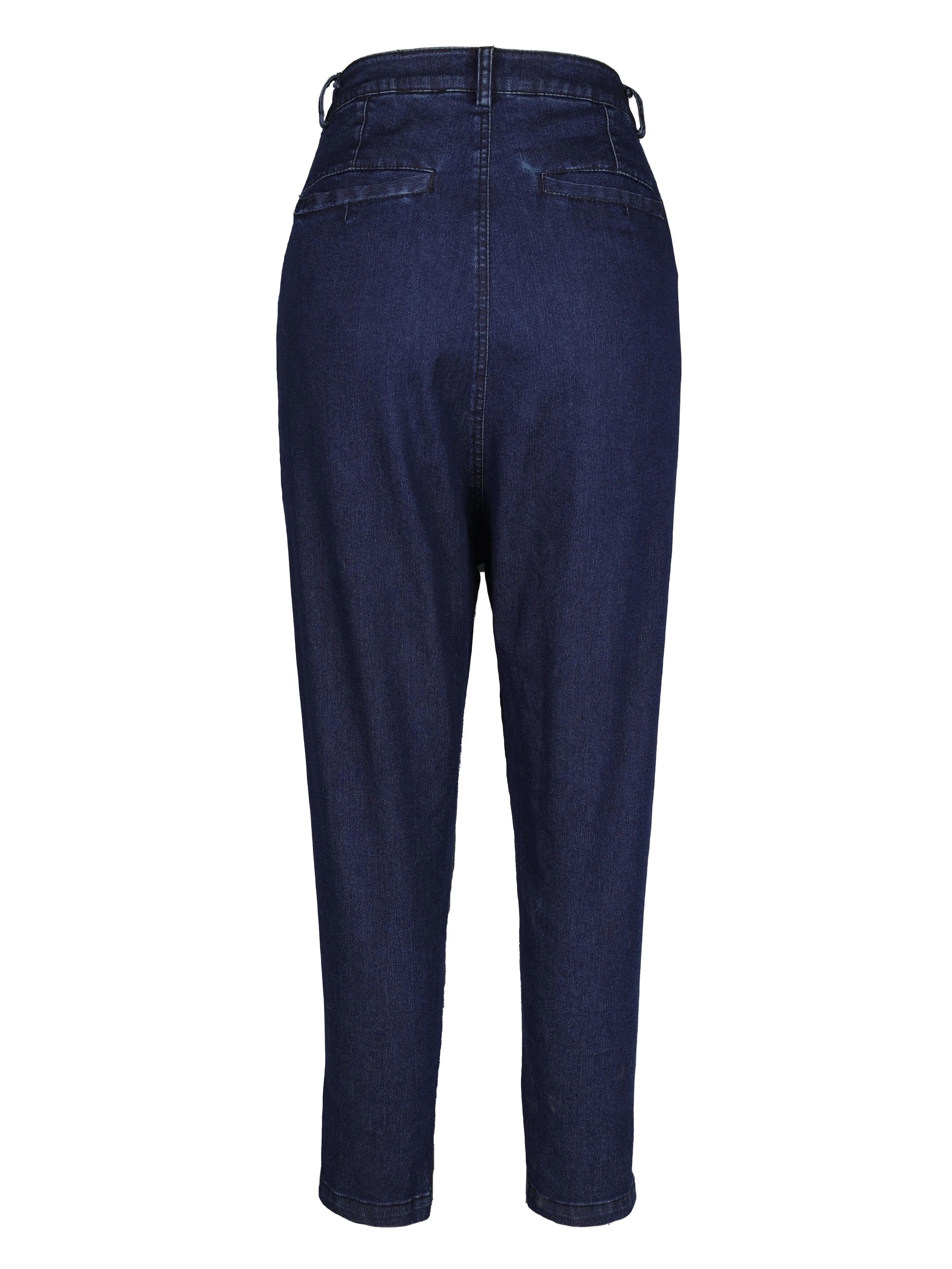 THALIA Baggy Hose - Dark Denim