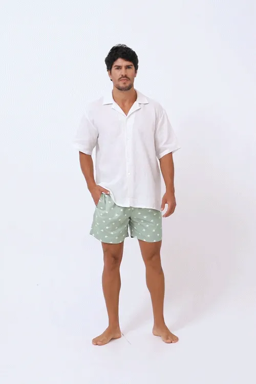 The Sand Resort Men Linen Shirt