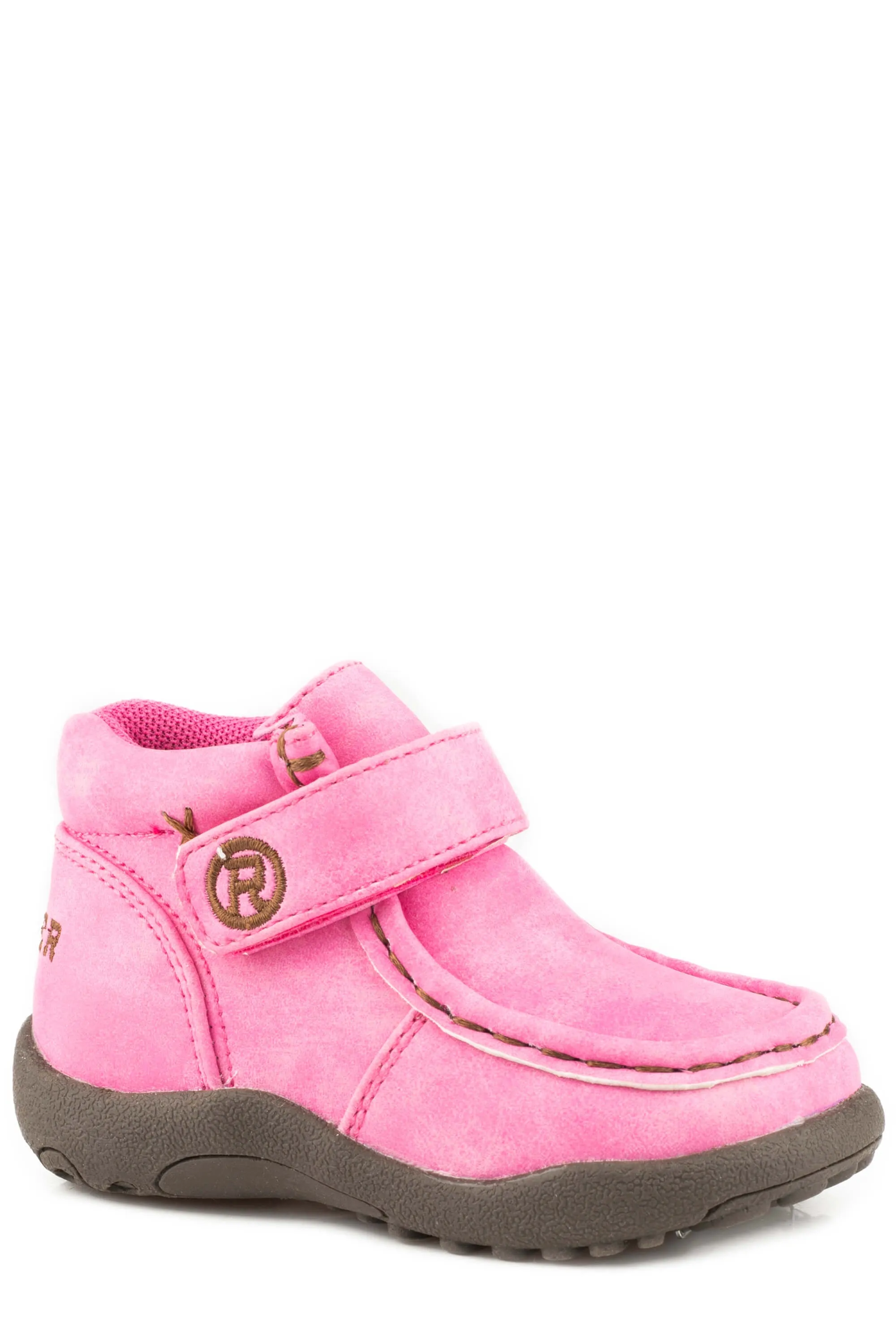 Toddler Roper Cowbaby Moc Pink Boot