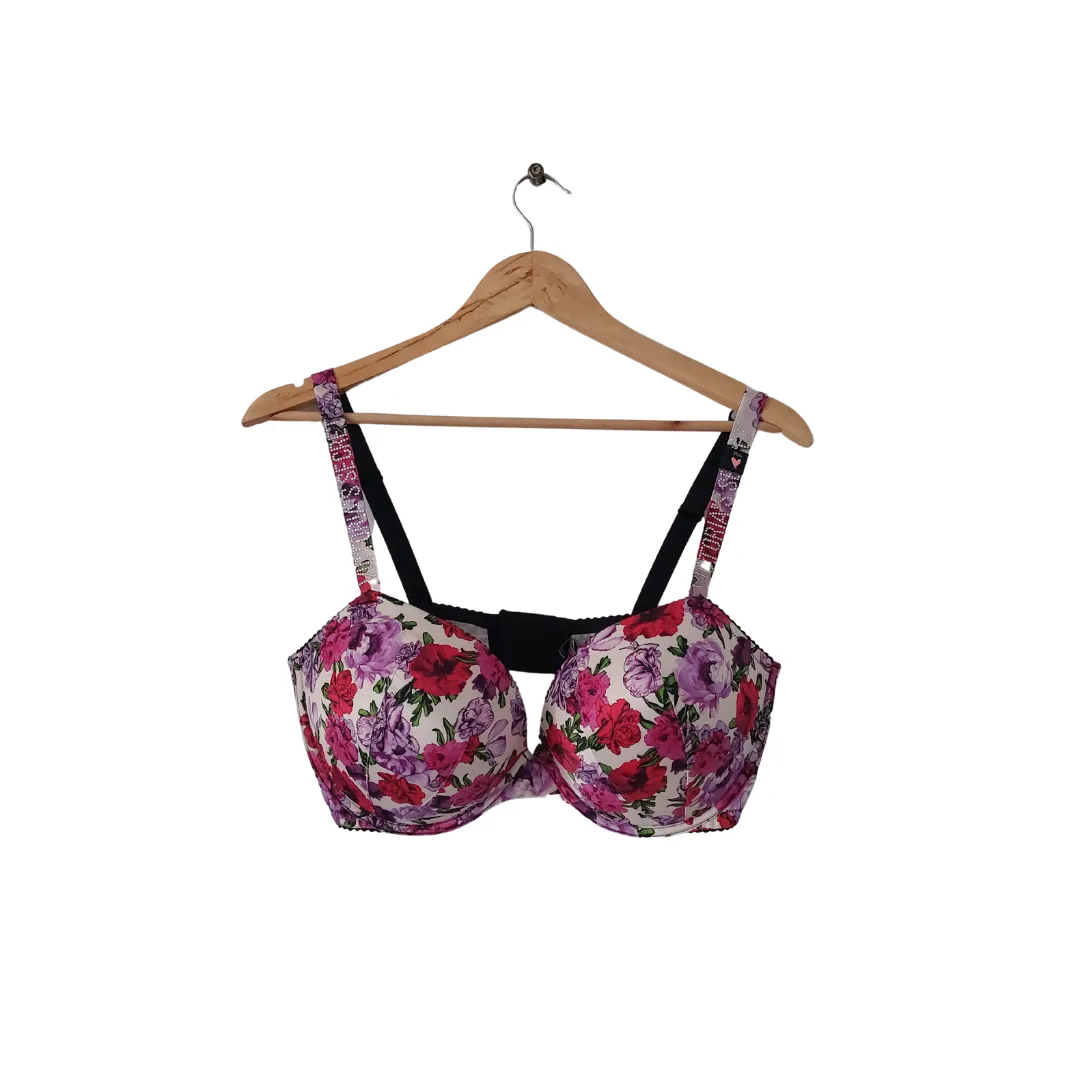 Victoria's Secret Floral Printed Push-up Padded Bra | Brand New |