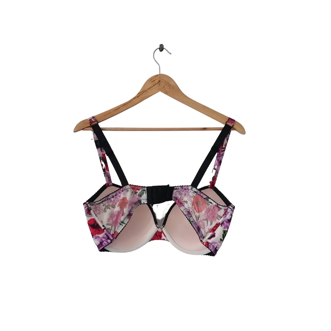 Victoria's Secret Floral Printed Push-up Padded Bra | Brand New |